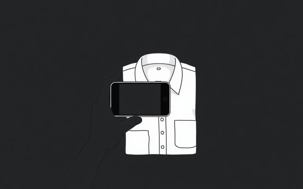 Scan d'un vêtement dans l'app